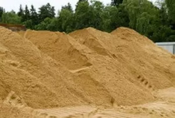 Продажа и доставка строительного песка. 4