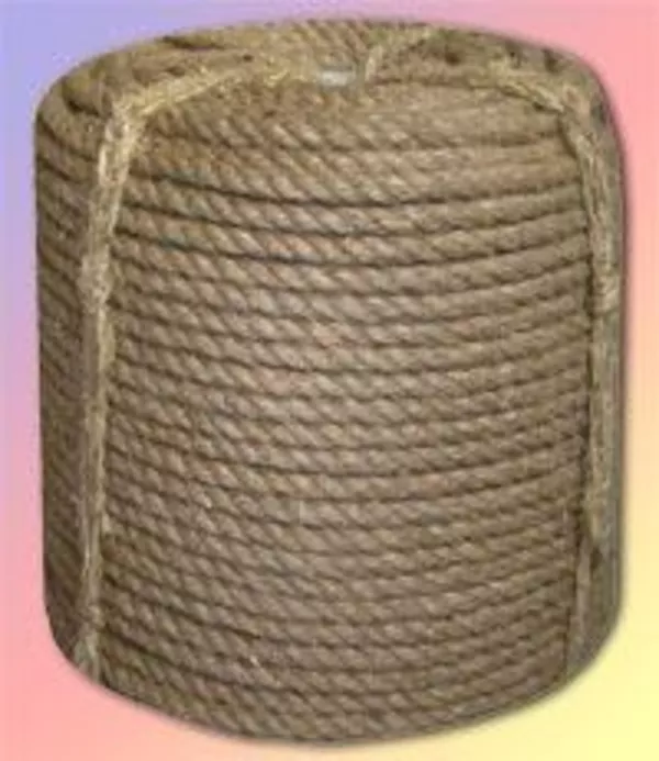 Канатно-веревочная продукция из синтетического и растительного волокна